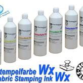 Farba do stemplowania tkanin WX - 1000 ml pomarańczowa