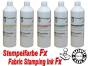 Farba do stemplowania tkanin FX - 1000 ml biała